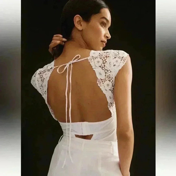 NWT Cap sleeve lace bodysuit - Picture 3 of 4